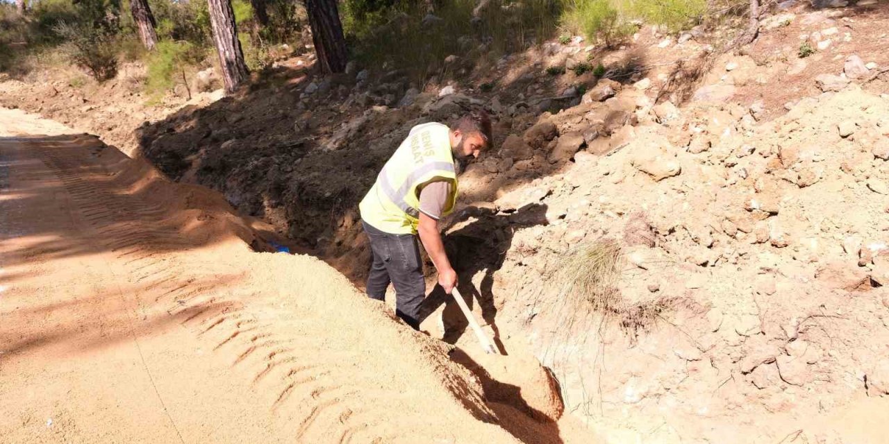 Manavgat’ta Yeni İçme Suyu Hattı İmalatı Gerçekleştiriliyor