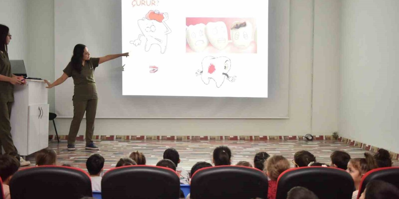 Kepez’de Miniklere Diş Sağlığı Eğitimi