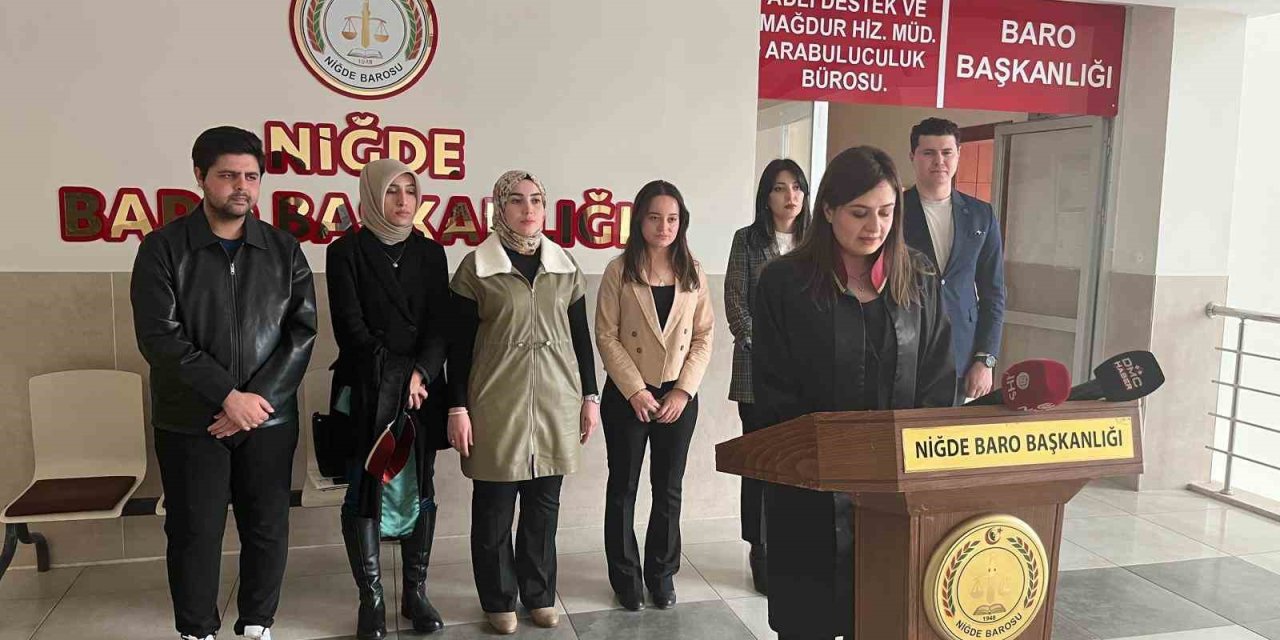 Niğde Barosu: 25 Kasım’da Kadına Yönelik Şiddete Karşı Farkındalık Mesajı