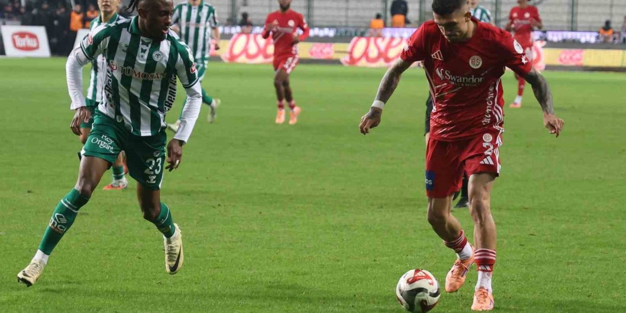 Konyaspor – Antalyaspor Maçı 0-0 Berabere Sona Erdi