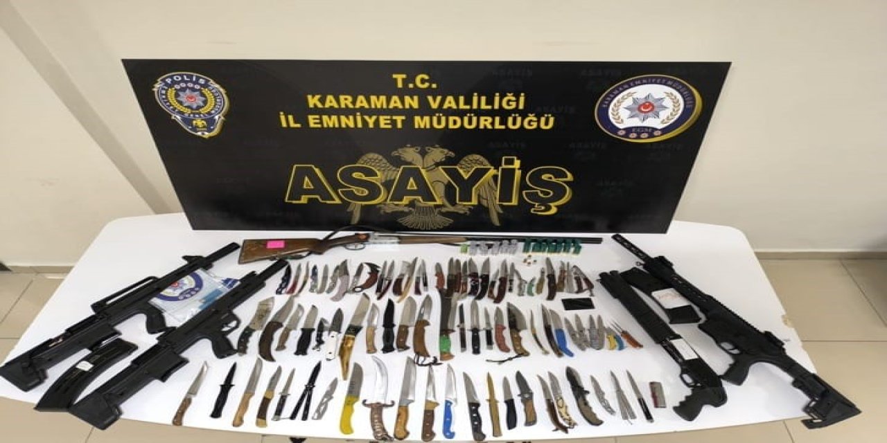 Karaman’da Asayiş Uygulamaları: Aranan 8 Şahıs Tutuklandı