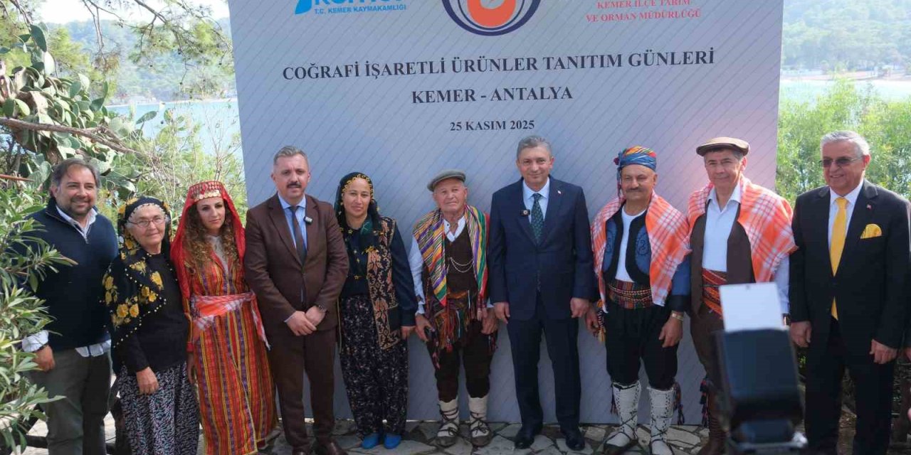 Kemer’de Coğrafi İşaret Başvurusu Yapılan Ürünler Tanıtıldı