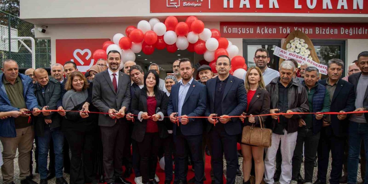 Manavgat Belediyesi 2. Halk Lokantası Hizmete Açıldı