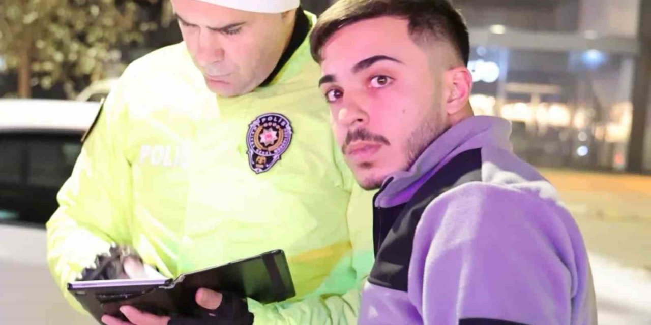 Aksaray’da Genç Sürücüye Peş Peşe Cezalar