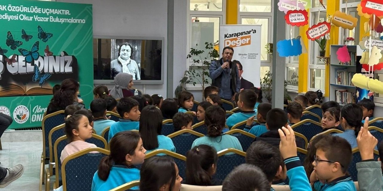 Karapınar’da Okur-yazar Buluşmaları Devam Ediyor