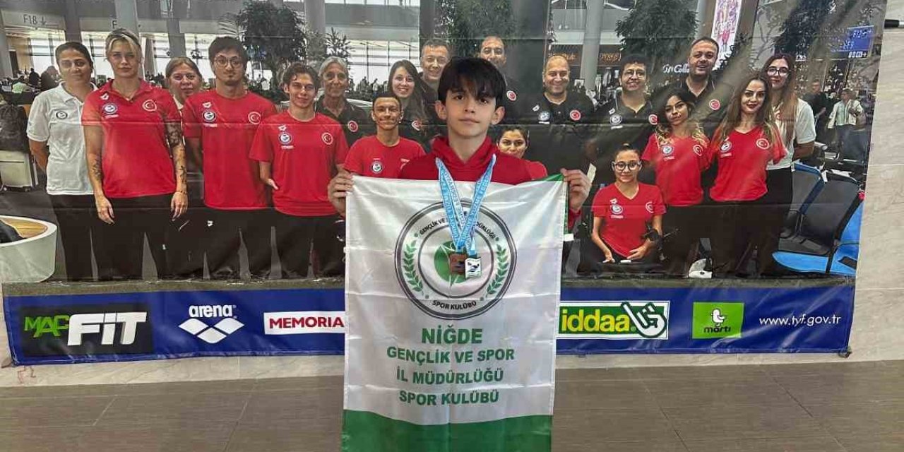 Niğdeli Sporcu Ahmed Yasin Yıldız Türkiye 8.’si Oldu