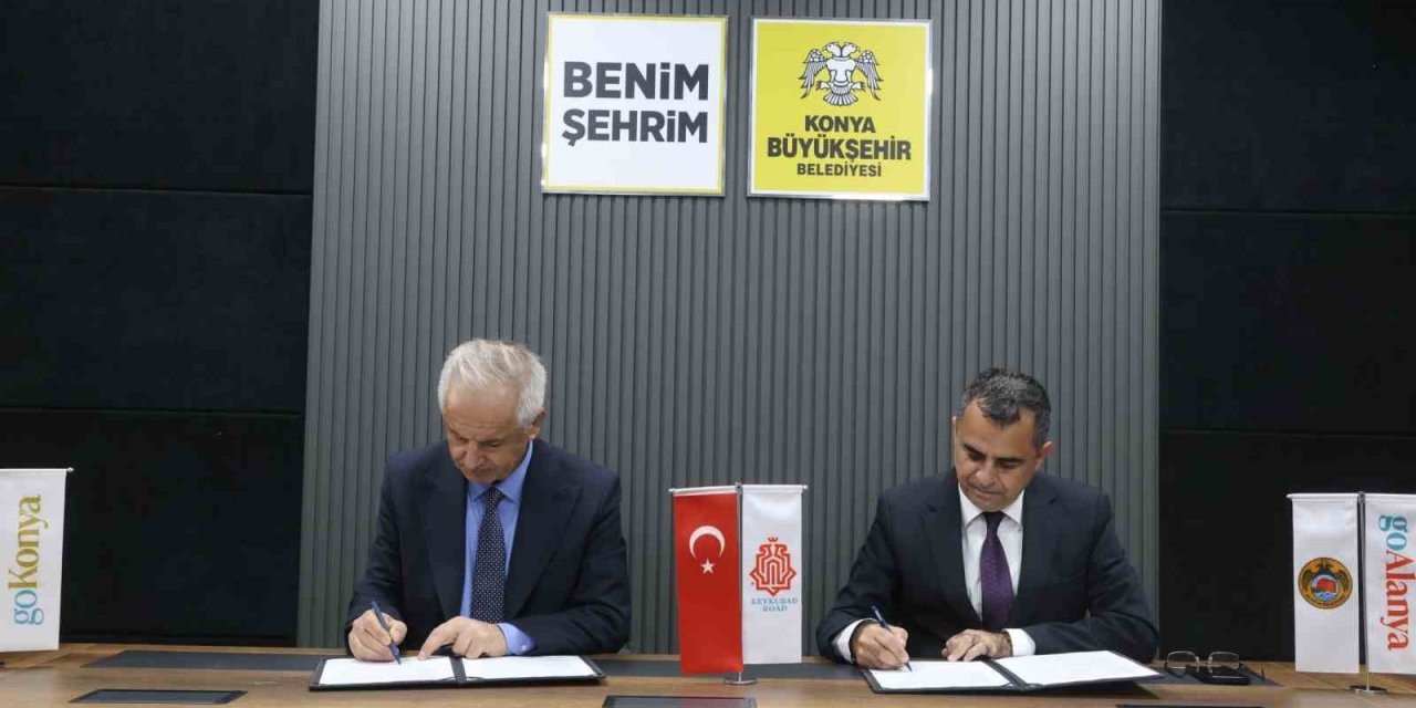 Sultan Alaeddin Keykubad’ın İki Başkentini Birleştiren Kadim Kervan Yolu İçin İmzalar Atıldı