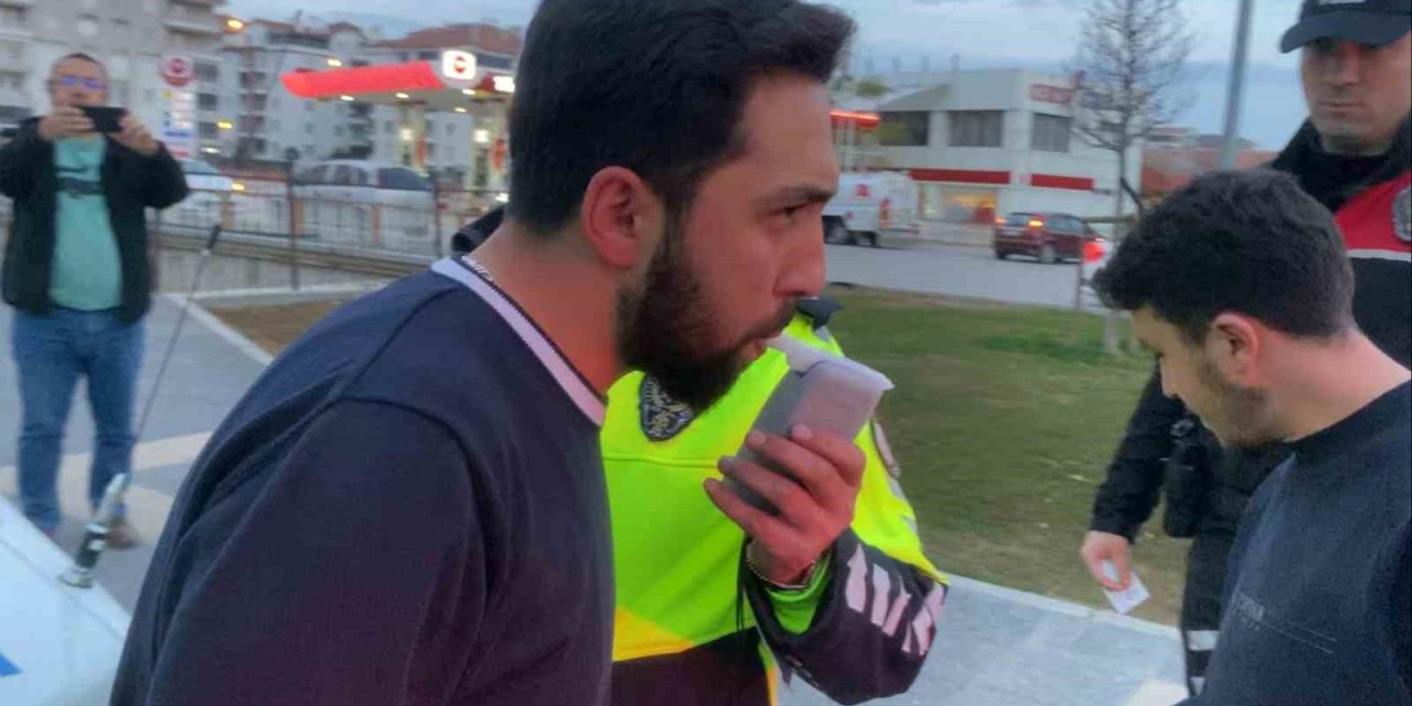Aday Sürücü 0.86 Promille Yakalandı