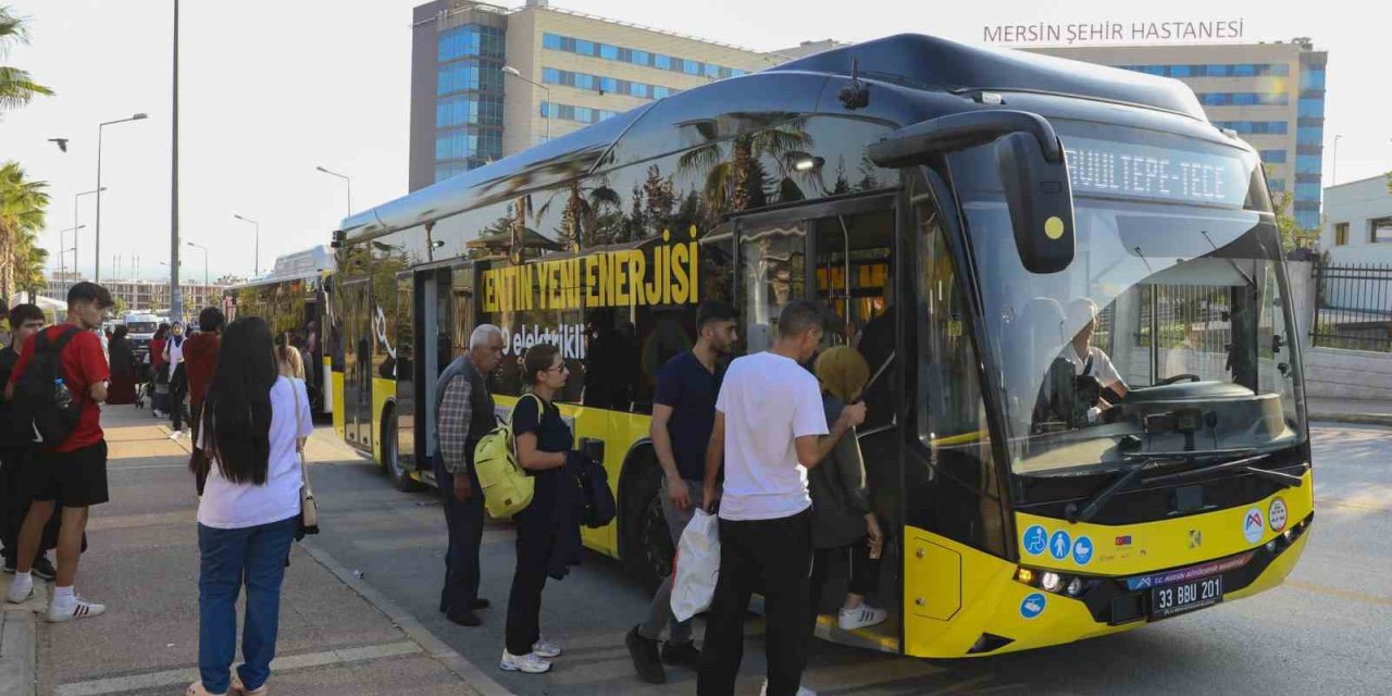 Mersin’in Ulaşımında Çevreci Hamle: 18 Elektrikli Otobüs Hizmete Başladı