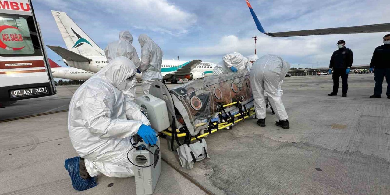 Antalya Havalimanı’nda Uluslararası Salgın Senaryolu "acil Durum Tatbikatı"