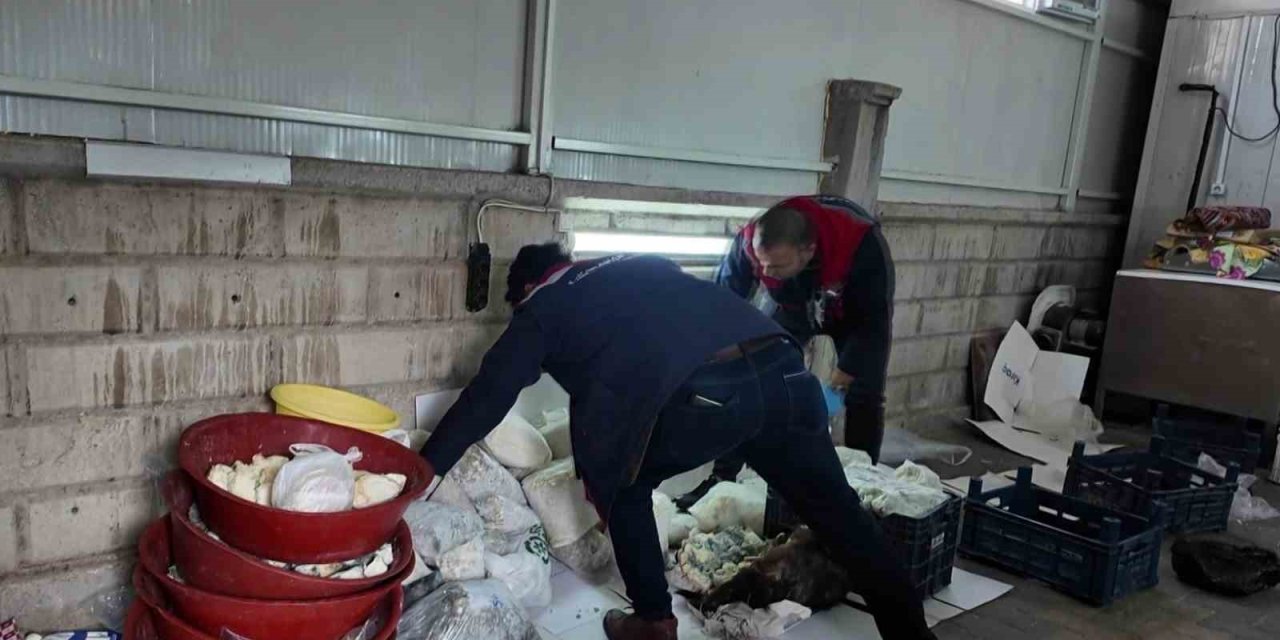 Karaman’da Son Kullanma Tarihi Geçen Peynir Ve Tereyağlarına El Konuldu