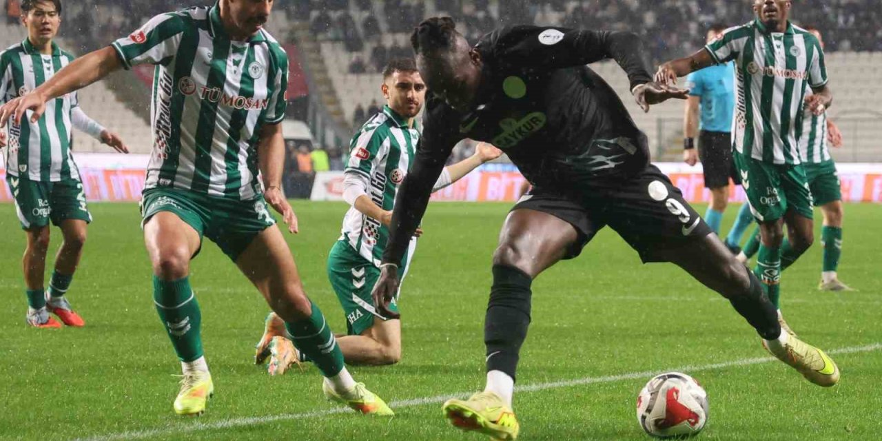 Trendyol Süper Lig: Konyaspor: 1 - Çaykur Rizespor: 1 (maç Sonucu)