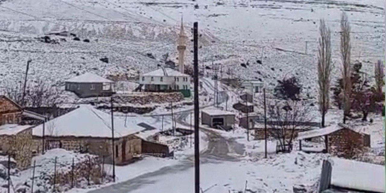 Mersin’in Yüksek Kesimlerinde Kar Yağışı Etkili Oldu