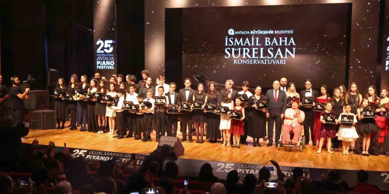 25. Uluslararası Antalya Piyano Festivali’nde Genç Yetenekler Sahne Aldı