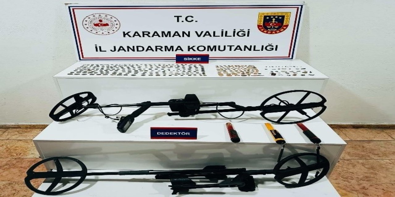 Karaman’da 334 Adet Tarihi Sikke Ele Geçirildi: 4 Tutuklama