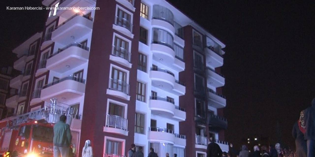 Apartmanda Yangın Paniği: 10 Kişi Hastanelik Oldu
