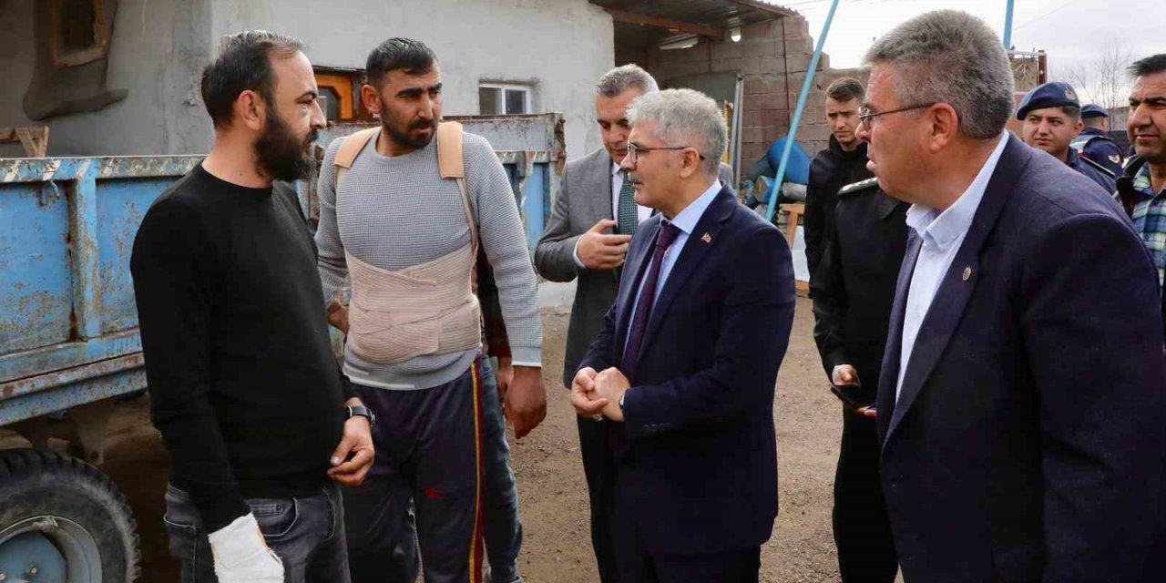 Halı Saha Kavgasının Ardından Vali Çelik Kiledere’ye Gitti