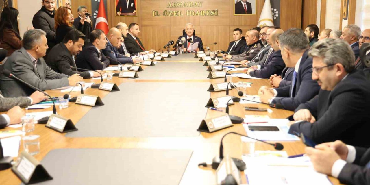 Aksaray’da Bin 100 Personel Kış Tedbiri Görevine Hazır