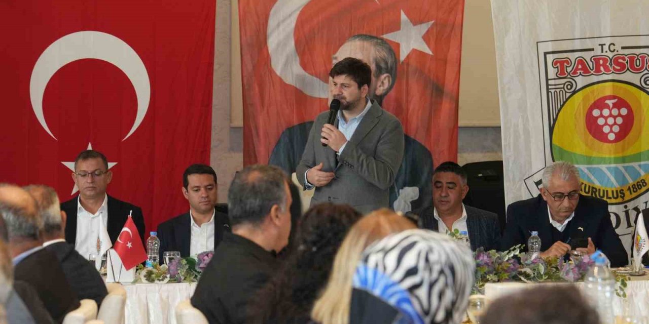 Tarsus Belediyesi Ve Meski Muhtarlarla Değerlendirme Toplantısında Buluştu