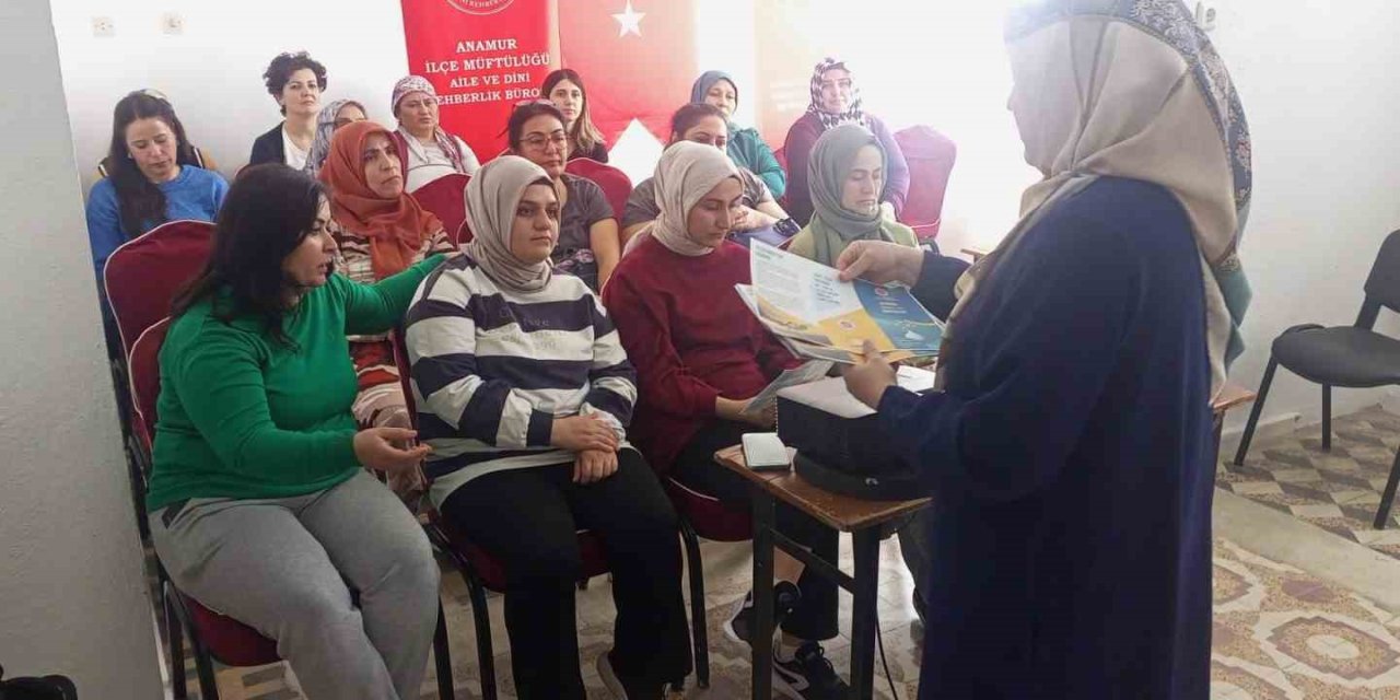 Anamur’da ’değerleriyle Güçlü Ailem’ Projesi Devam Ediyor