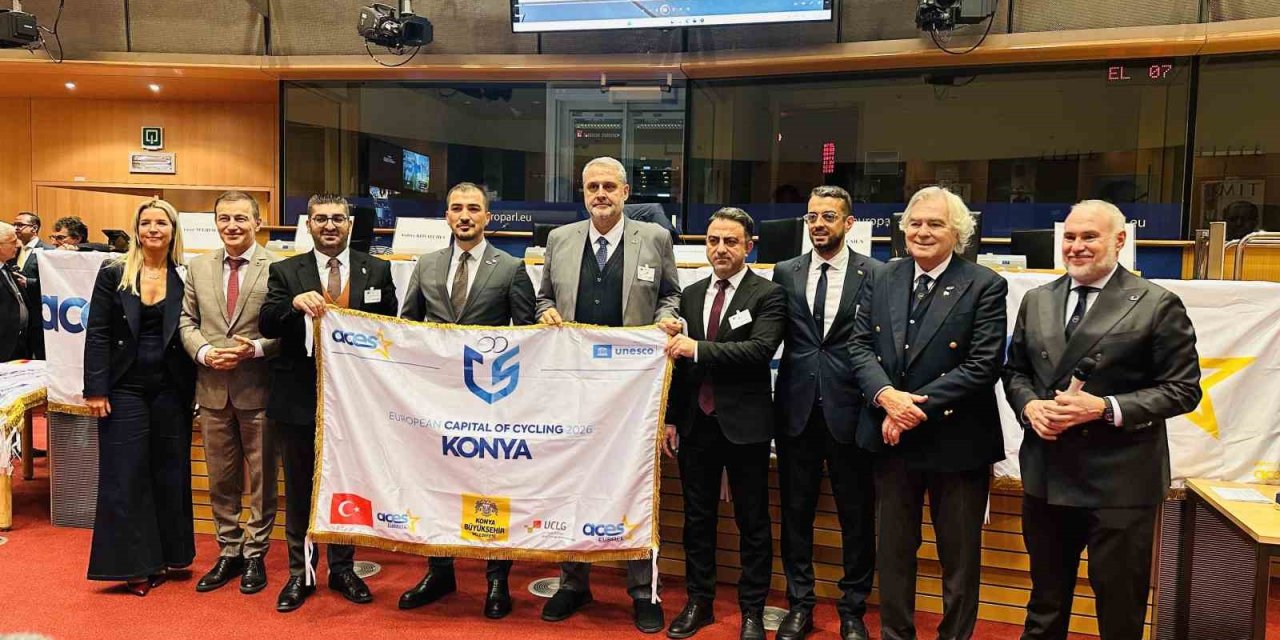 Konya, 2026 Avrupa Bisiklet Başkenti Oldu