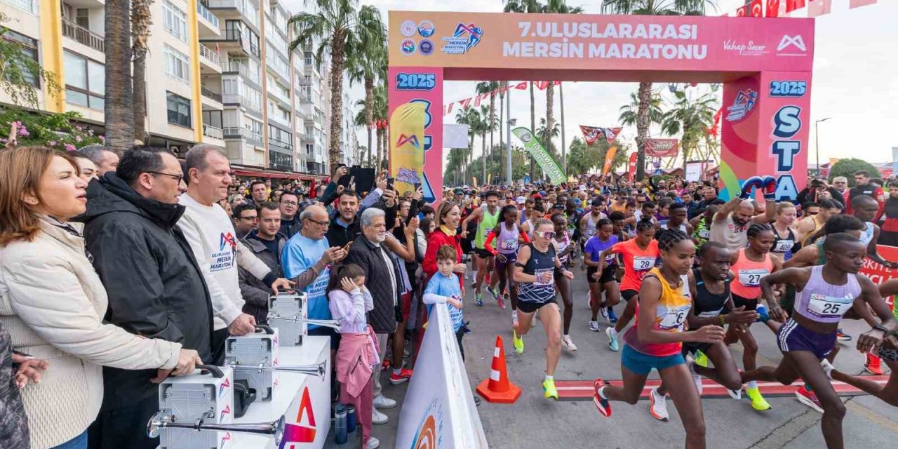 7. Uluslararası Mersin Maratonu Başladı