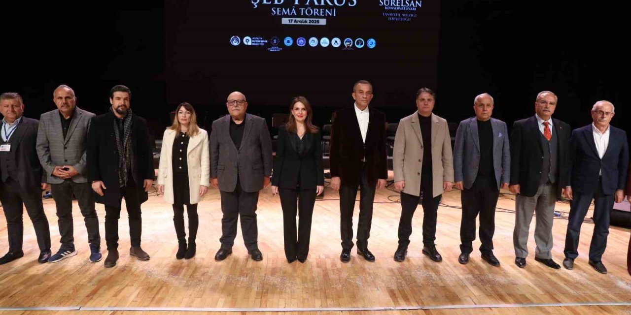 Antalya Büyükşehir Belediyesi Hz. Mevlânâ’yı Andı