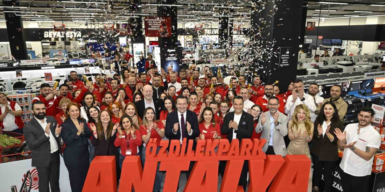 Mediamarkt Yılın Son Mağazasını Antalya’da Açtı