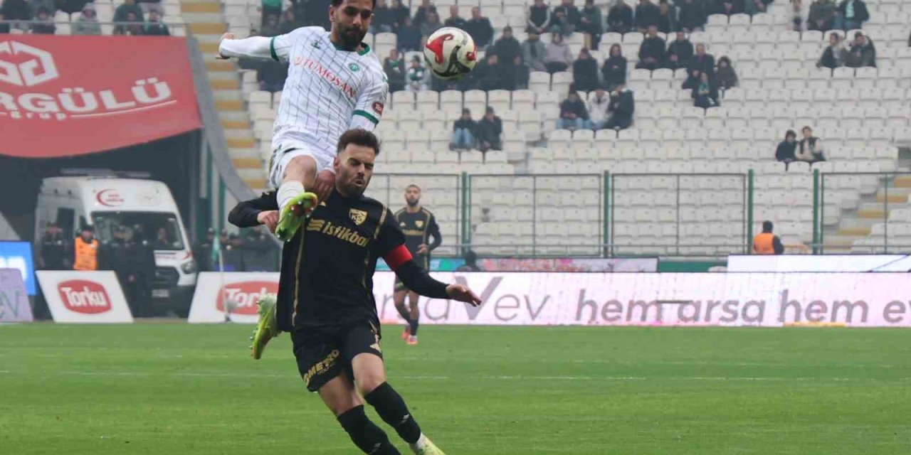 Trendyol Süper Lig: Konyaspor: 1 - Kayserispor: 1 (maç Sonucu)