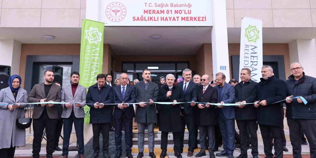 Meram’da Aymanas Asm Ve Sağlıklı Hayat Merkezi Açıldı