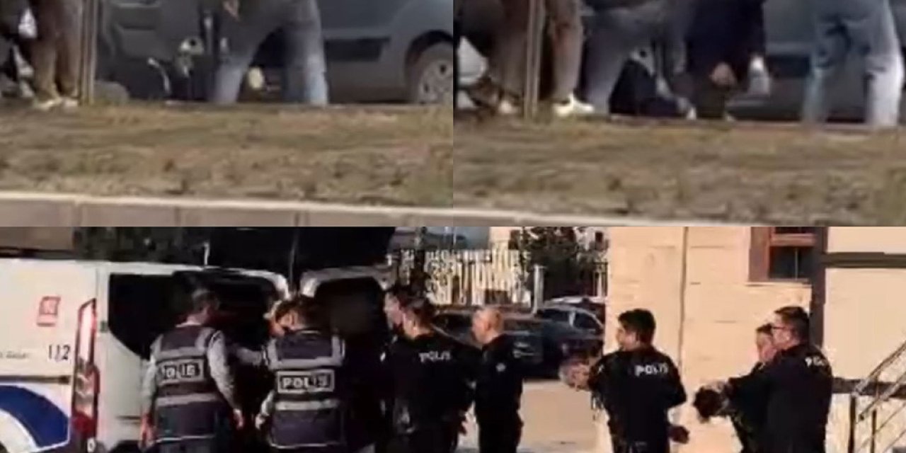 Trafikte Sürücüyü Feci Şekilde Döven 3 Şüpheli Tutuklandı: O Anlar Kamerada