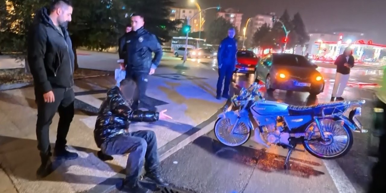 Polisten Kaçan Motosiklet Sürücüsüne 82 Bin Lira Ceza