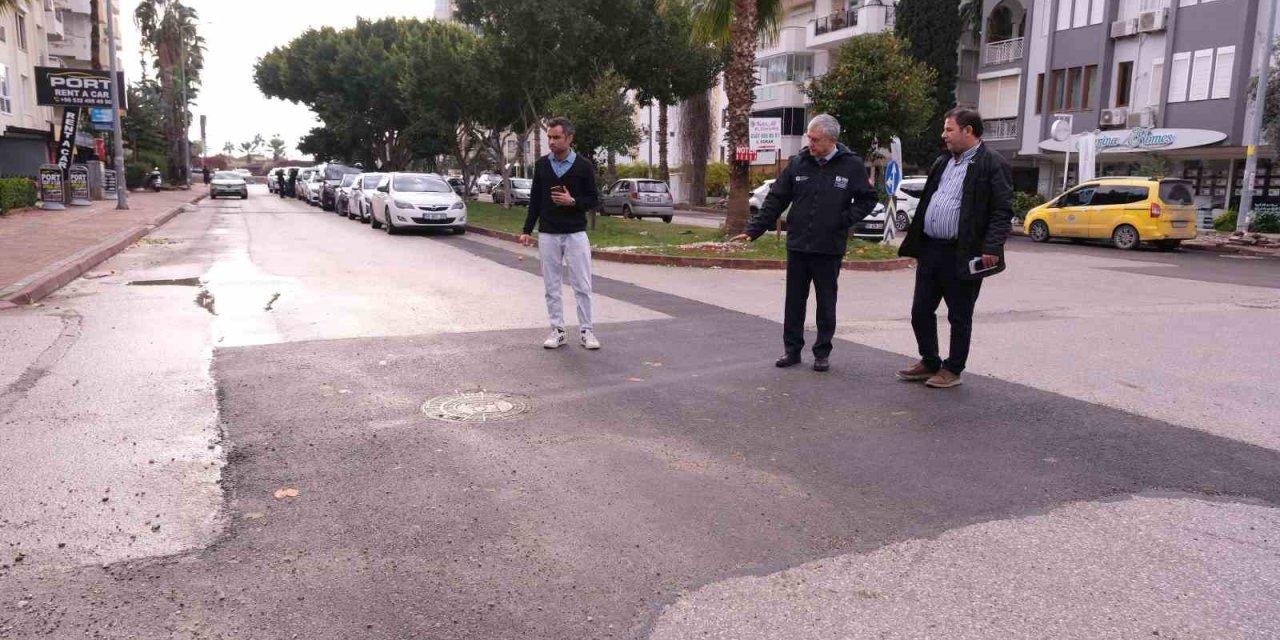 Asat’tan Konyaaltı’na Asfalt Seferberliği