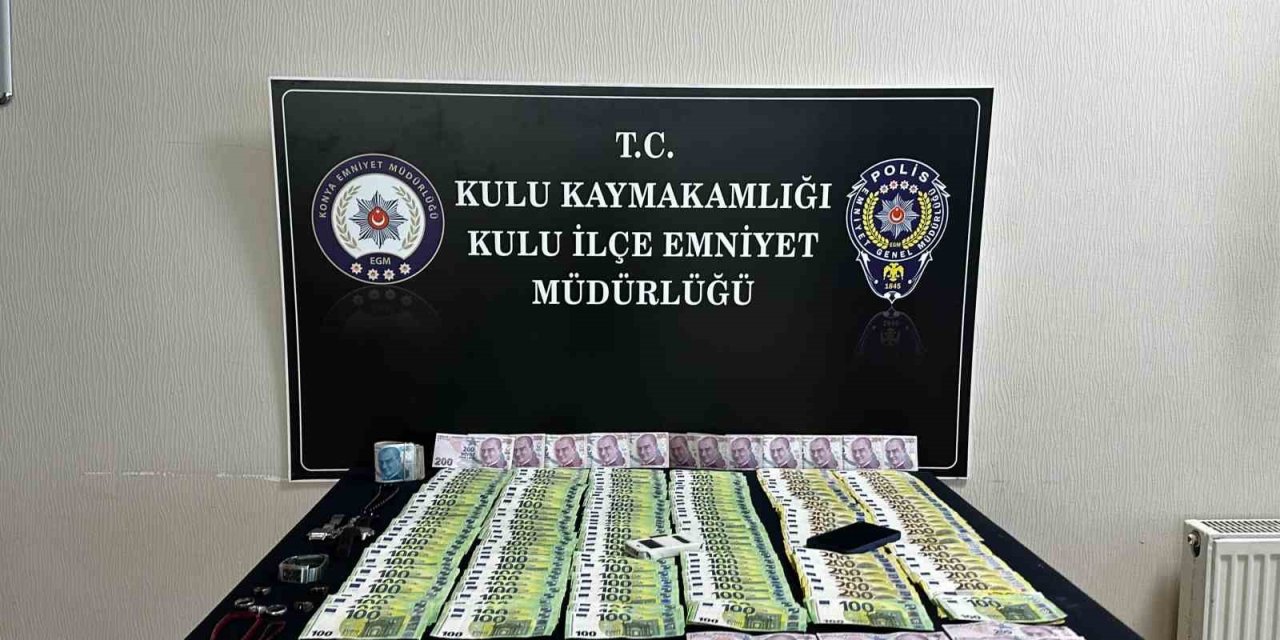 Kulu’da Çaldı, Aksaray’da Yakalandı