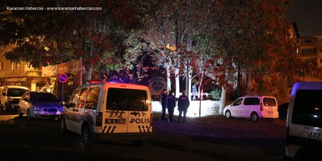 Kayseri’de Silahlı Kavga: 1 Yaralı