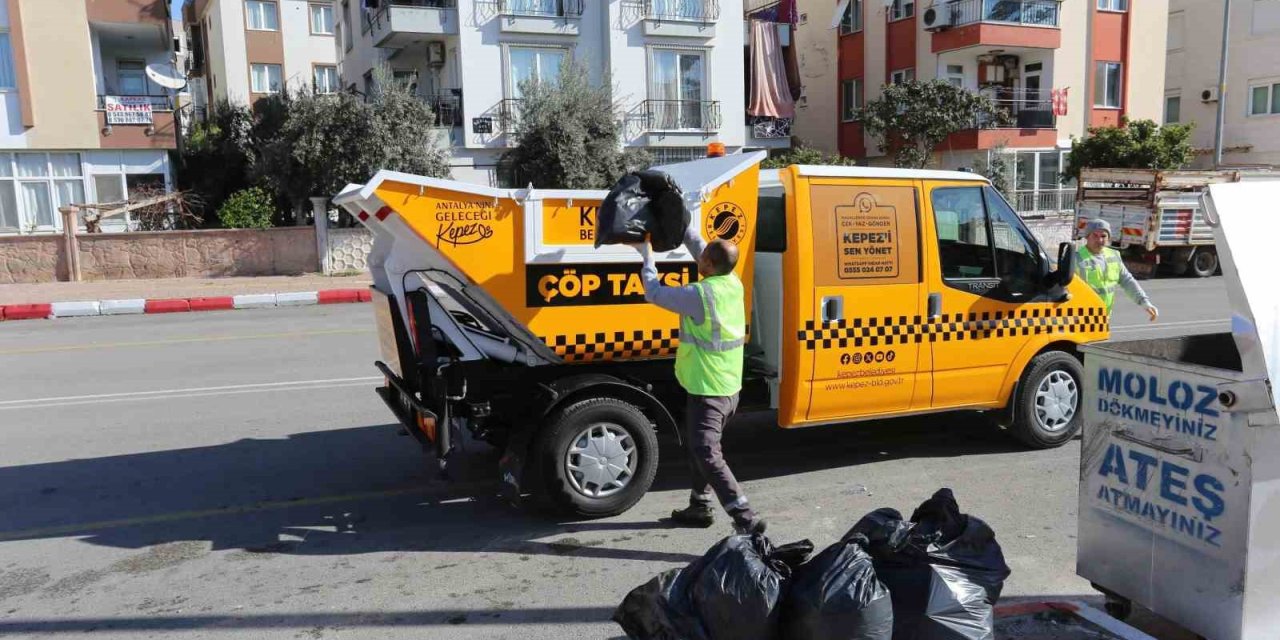 Kepez’den 2025’te, 248 Bin 403 Ton Çöp Toplandı