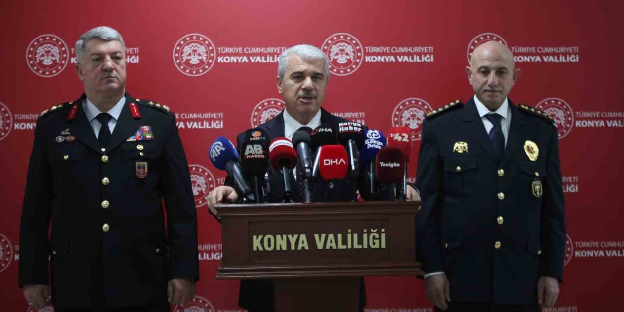 Konya’da Asayiş Değerlendirmesi