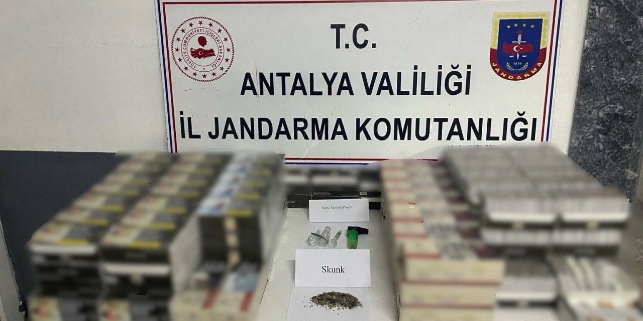 Manavgat’ta Uyuşturucu Operasyonu