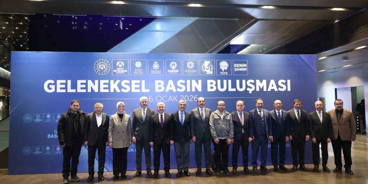 Konya’da 10 Ocak Çalışan Gazeteciler Günü Basın Buluşması