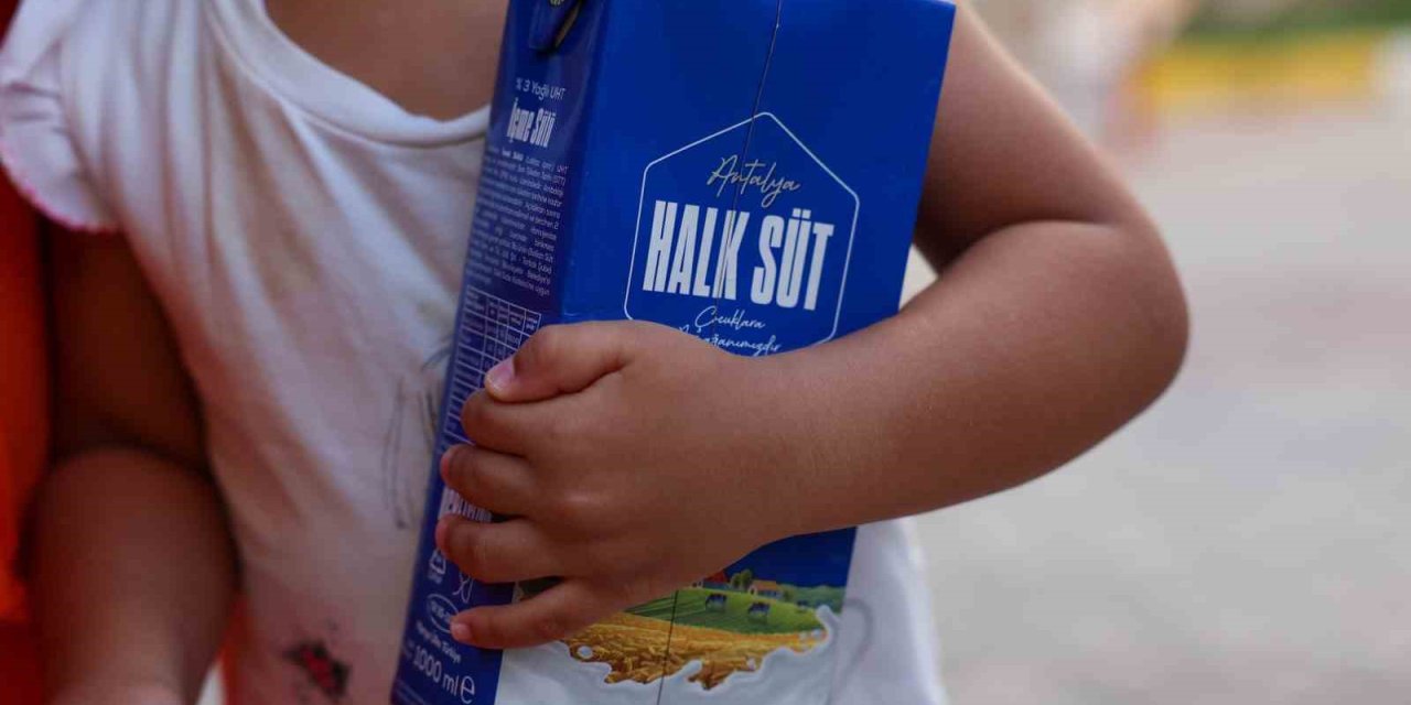 Büyükşehir’den Çocuklara 773 Bin 400 Litre Süt Desteği