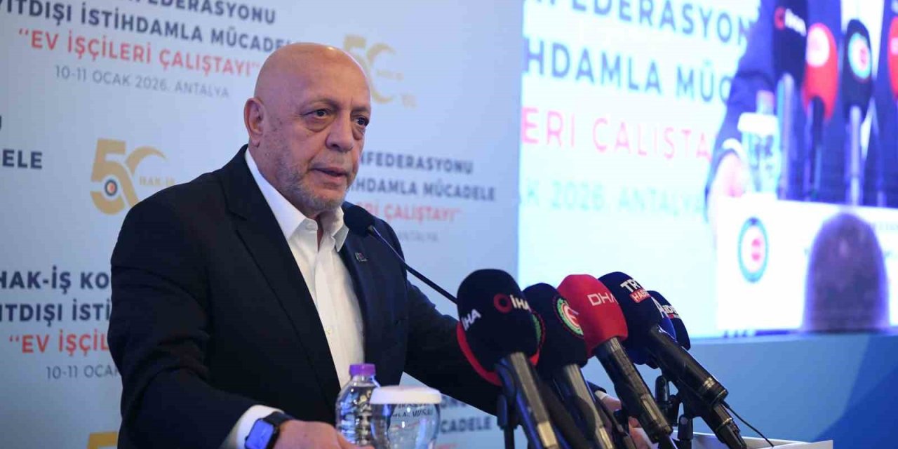 Hak-iş Genel Başkanı Mahmut Arslan: "taşeronda Tarih Yazdık, Şimdi Sıra Ev İşçilerinin Haklarında"
