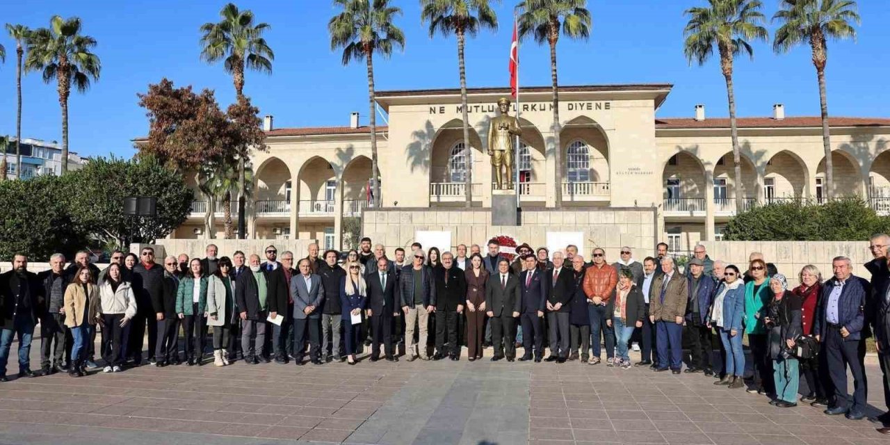 Mersin’de 10 Ocak Çalışan Gazeteciler Günü Kutlandı