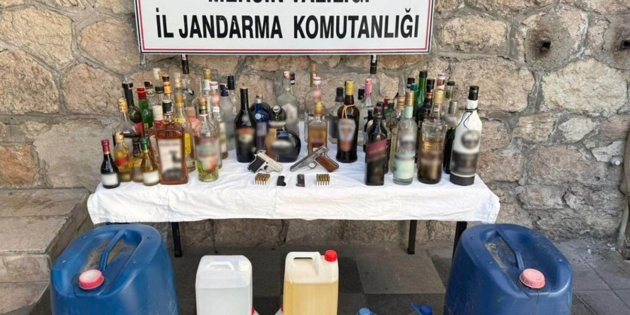 Mersin’de 400 Litre Sahte İçki Ele Geçirildi