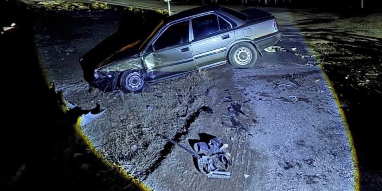 Karapınar’da Otomobiller Çarpıştı: 2 Yaralı