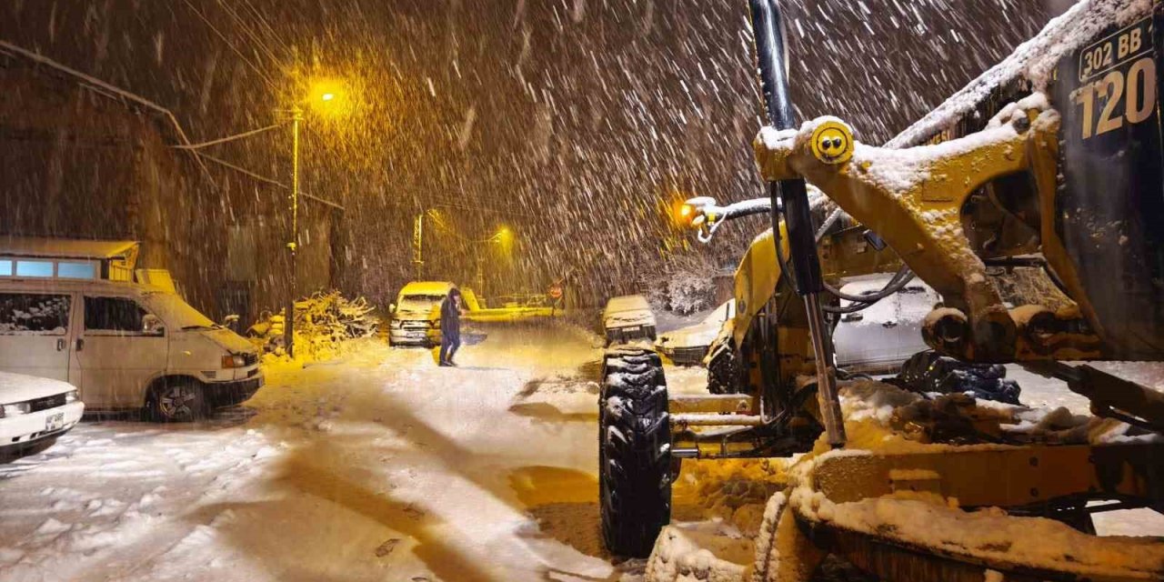 Konya’nın Kayak Merkezi Beyaza Boyandı