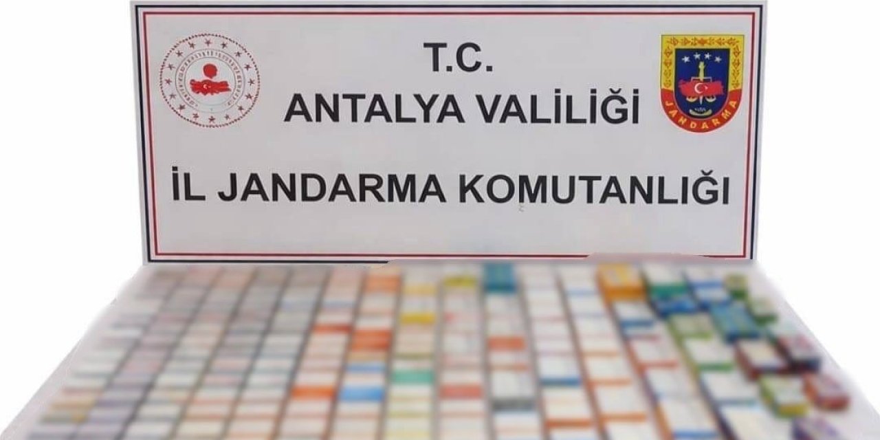 Alanya’da Kaçakçılığa Jandarmadan Çifte Operasyon