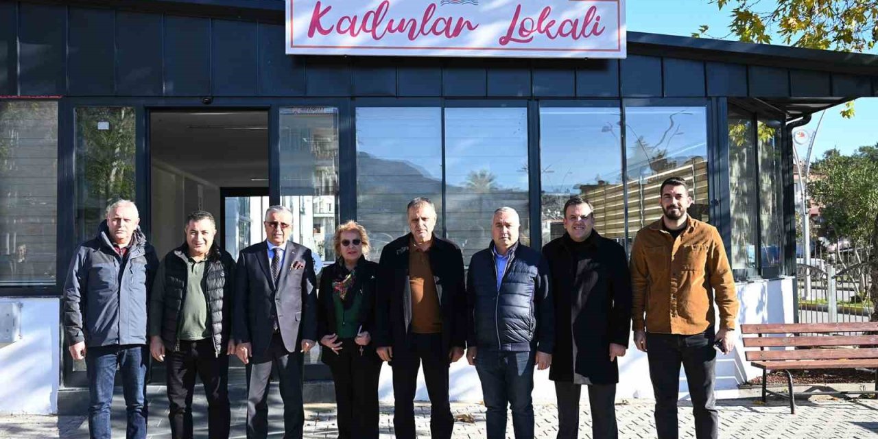 Kemer Belediyesi Kadınlar Lokali Açılıyor