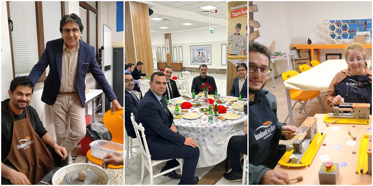 Karaman İsabet Okulları Basın Mensupları İle Buluştu