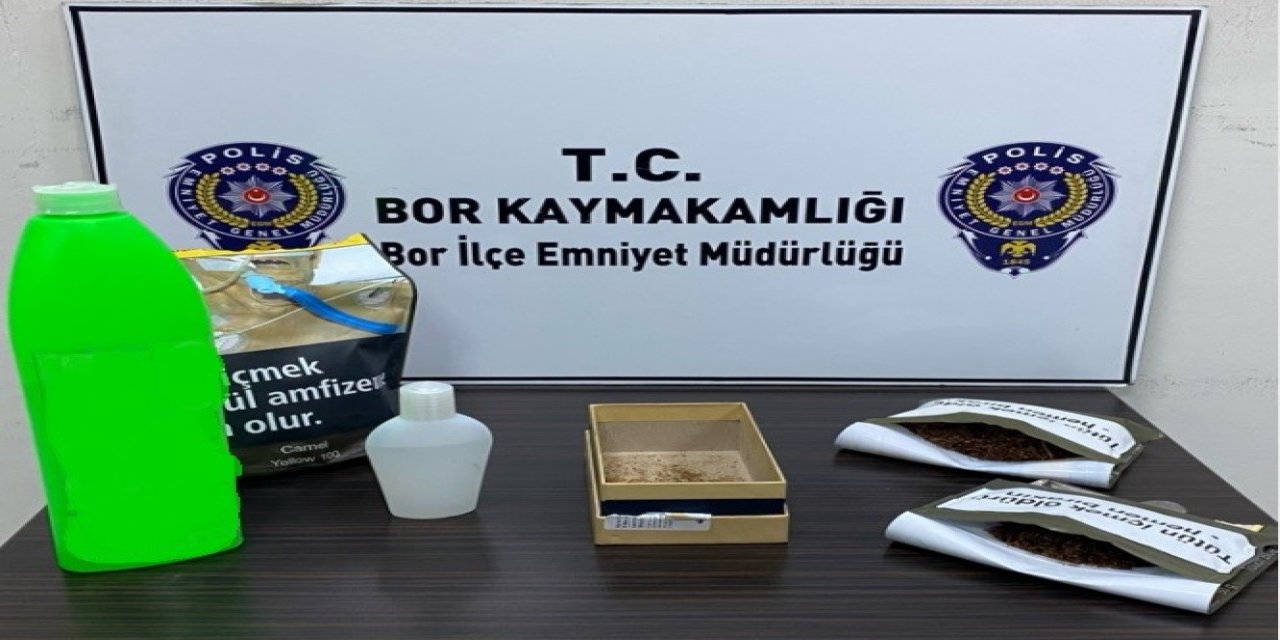 Niğde’de Uyuşturucu Operasyonu: 3 Tutuklama