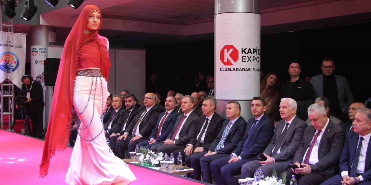 Mersin’de Tekstil Sektörü Akdeniz Tekstil Fuarı’nda Buluştu